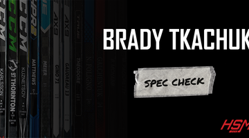 Brady Tkachuk Stick Spec Check