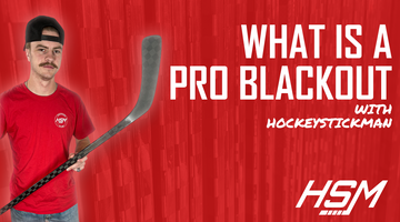 What is a Pro Blackout Hockey Stick?