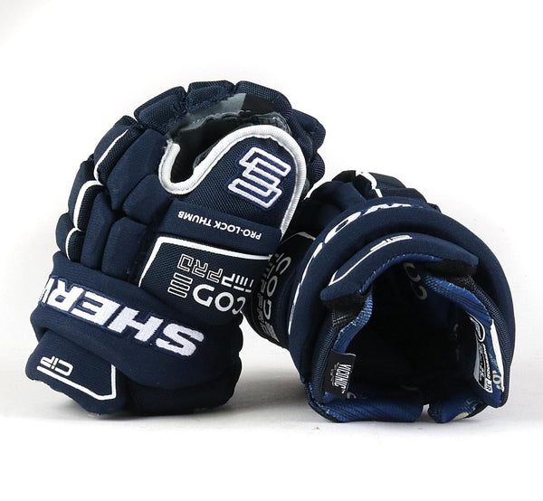 Sherwood Code TMP Pro - Junior Hockey Glove (Navy)