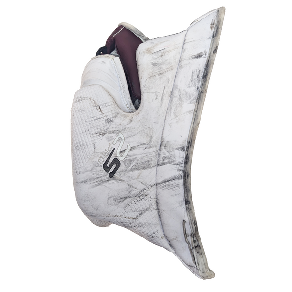 Bauer Supreme 2S Pro - Used Pro Stock Goalie Pads (White/Maroon)