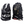 Load image into Gallery viewer, CCM AS-V Pro - Hockey Glove (Black/White)
