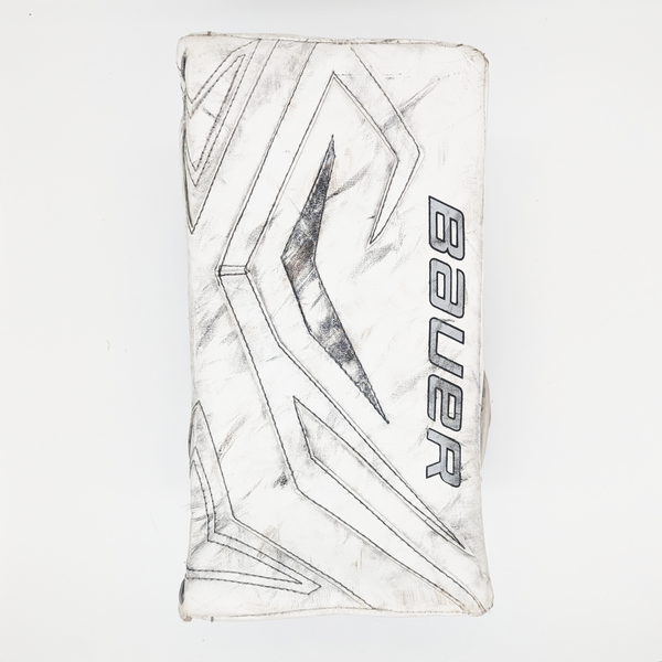 Used Bauer Supreme One90 - Goalie Blocker (White)