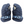 Load image into Gallery viewer, CCM HGJS - Used Pro Stock Hockey Gloves (Navy/Blue)
