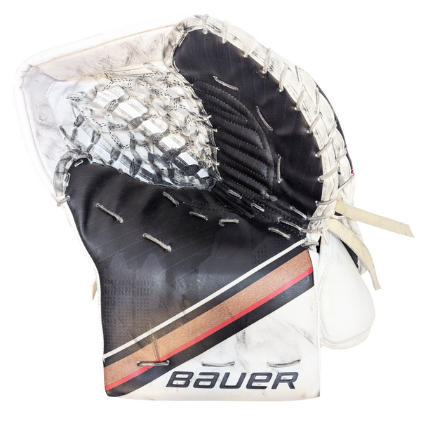 Bauer Vapor Hyperlite 2 - Used WHL Pro Stock Senior Full Goalie Set (White/Black/Tan)