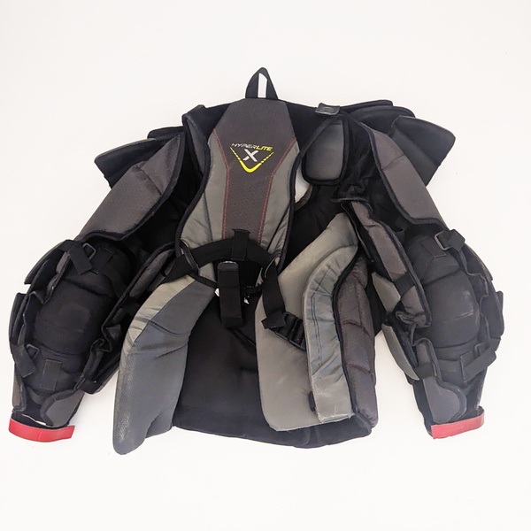 Bauer Vapor Hyperlite - Used Pro Stock Goalie Chest Protector (Grey)