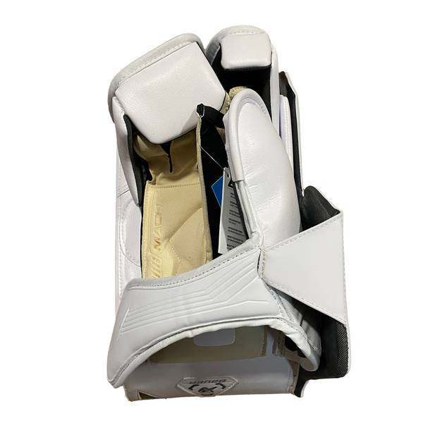 Bauer Supreme Mach - New Pro Stock Goalie Blocker (White)