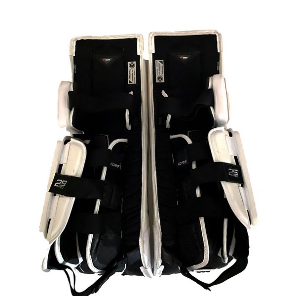 Bauer Supreme 2S Pro - Used Pro Stock Goalie Pads (White)