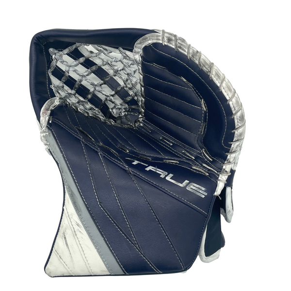 True L20.2 - Used Pro Stock Goalie Trapper (Navy/White)