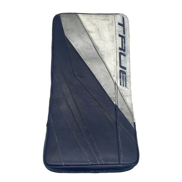 True L20.2 - Used Pro Stock Goalie Blocker (Navy/White)