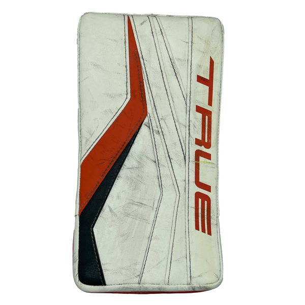 True L12.2 - Used Pro Stock Goalie Pad Full Set (White/Black/Orange)