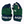 Load image into Gallery viewer, Bauer Supreme Mach - NCAA Pro Stock Gloves (Green/Navy)
