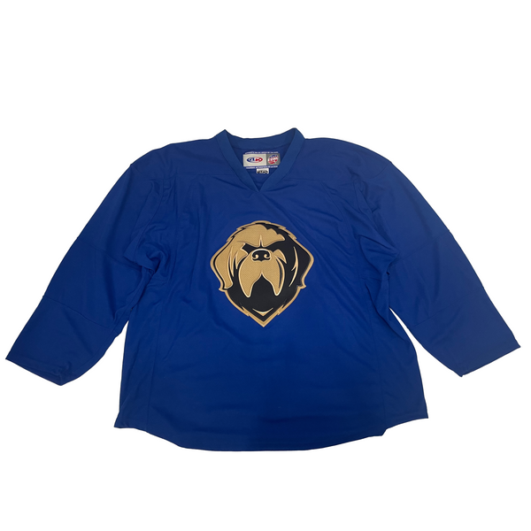 Athletic Knit - Used ECHL Practice Jersey (Blue)