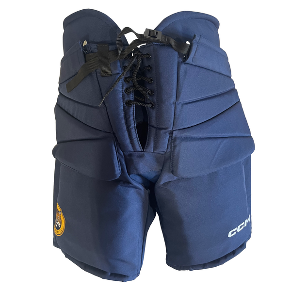 CCM HPG12AV2 - NCAA Pro Stock Hockey Goalie Pants (Navy)