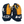 Load image into Gallery viewer, CCM HGTKXP - NCAA Pro Stock Glove (Navy/Yellow)
