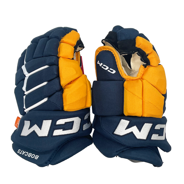 CCM HGPJSXP - NCAA Pro Stock Glove (Navy/Yellow)