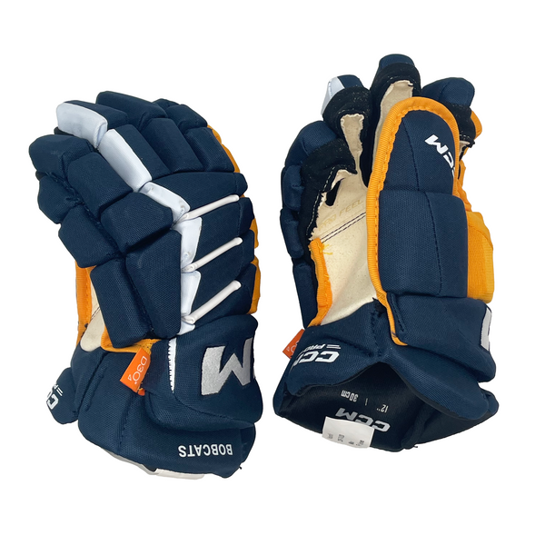 CCM HGPJSXP - NCAA Pro Stock Glove (Navy/Yellow)