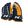 Load image into Gallery viewer, CCM HG97XP - NCAA Pro Stock Glove (Navy/Yellow)
