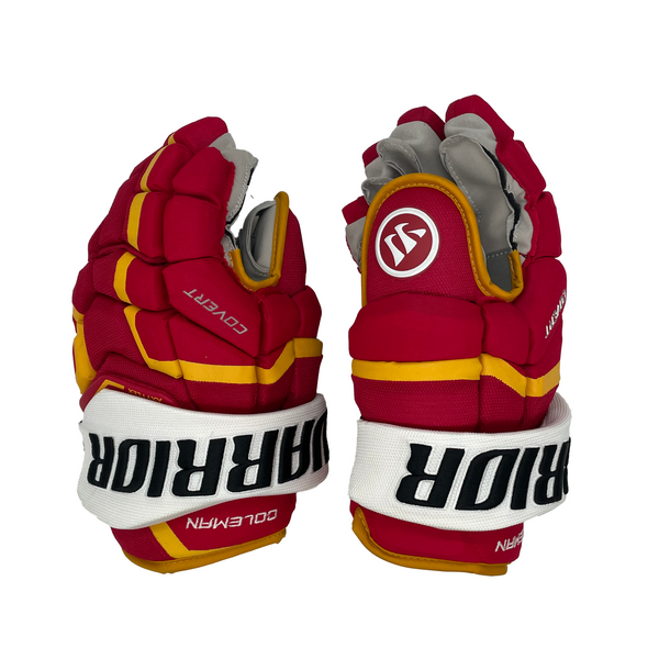 Warrior Covert QRL - NHL Pro Stock Glove - Blake Coleman (Red/Yellow/White)