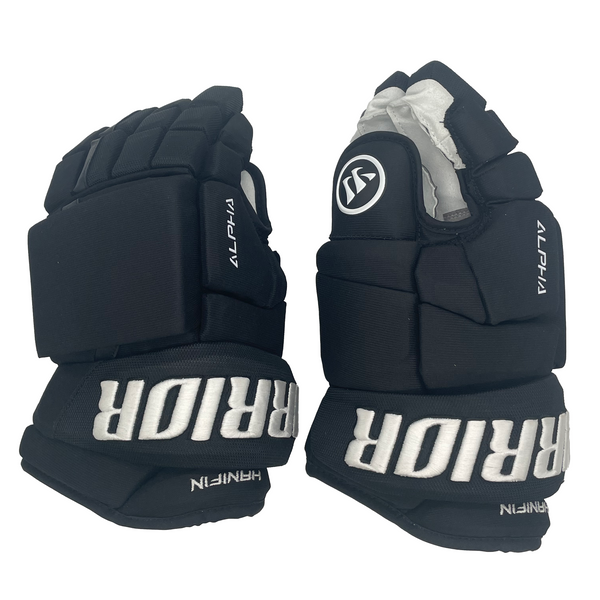 Warrior Alpha DX - NHL Pro Stock Glove - Noah Hanifin (Black)