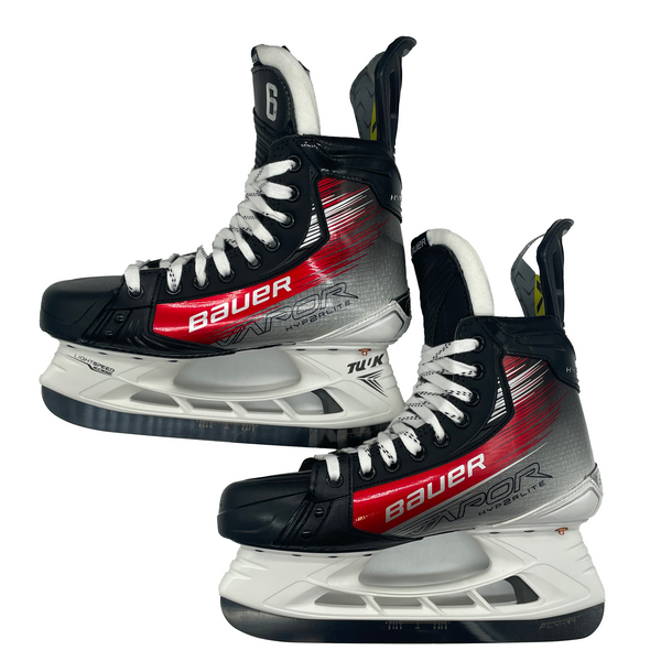 Bauer Vapor Hyperlite 2 - NCAA Pro Stock Hockey Skates - Size 7.5D (Red)