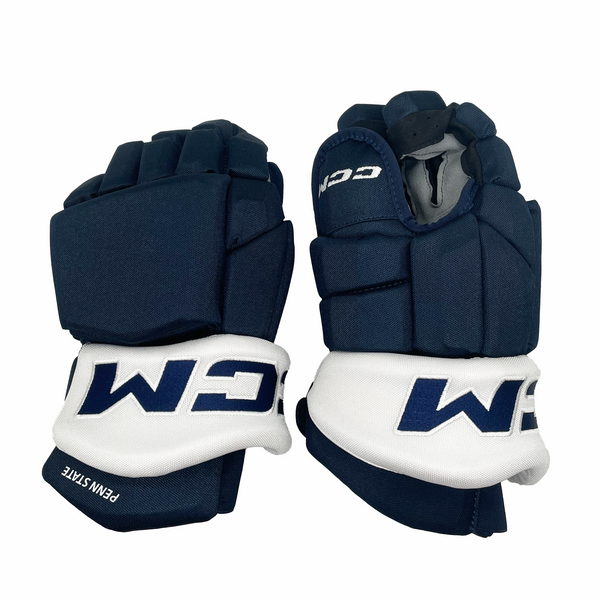 CCM HGTKPP - NCAA Pro Stock Glove (Navy/White)