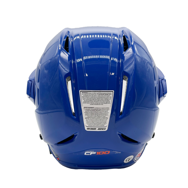 Warrior Covert CF 100 - Hockey Helmet (Royal Blue)