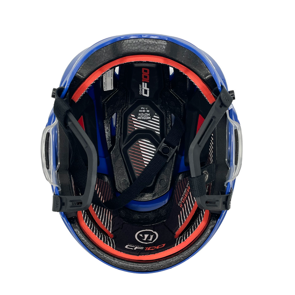 Warrior Covert CF 100 - Hockey Helmet (Royal Blue)