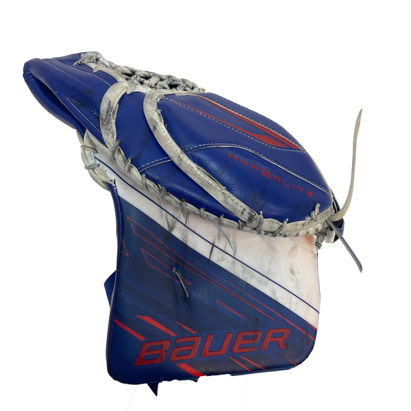 Bauer Vapor Hyperlite 2 - Used Pro Stock Senior Full Goalie Set (White/Blue/Red)