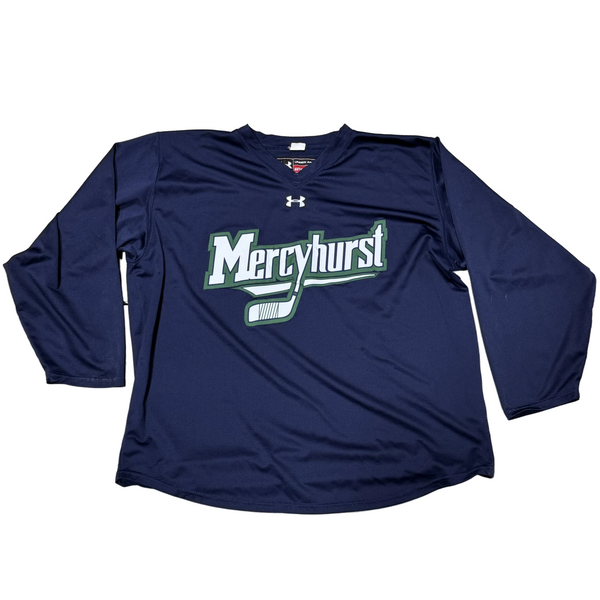 NCAA - Used Under Armour Mercyhurst Jersey (Navy)