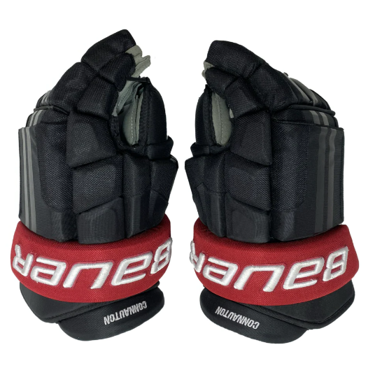 Easton STD - NHL Pro Stock Hockey Glove - Kevin Connauton (Black/Maroon)