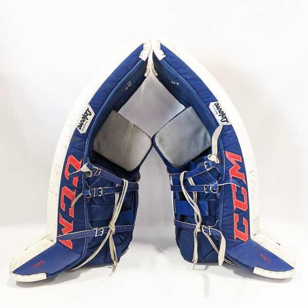 CCM Premier II - Used Goalie Set (White/Red/Blue)