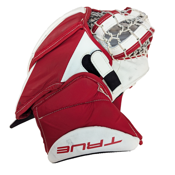 TRUE Catalyst PX3 - Used Pro Stock Goalie Pads (White/Red/Black)