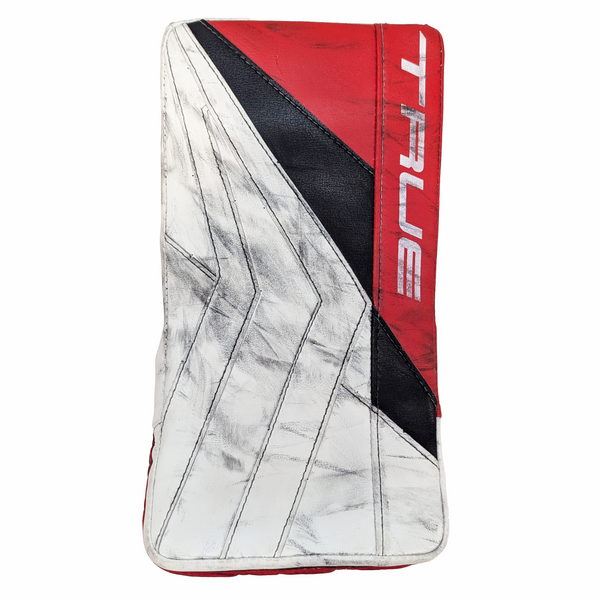 TRUE Catalyst PX3 - Used Pro Stock Goalie Pads (White/Red/Black)