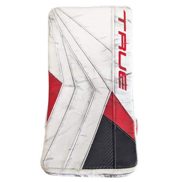 TRUE Catalyst PX3 - Used Pro Stock Goalie Pads (White/Black/Red)