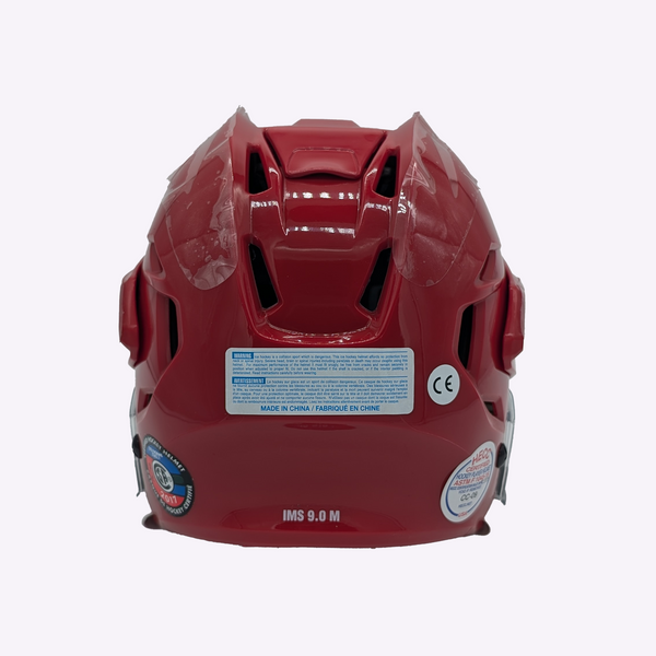 Bauer IMS 9.0 - Hockey Helmet (Red)