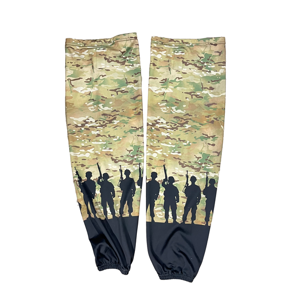 ECHL - Used Socks (Camo Soldiers)