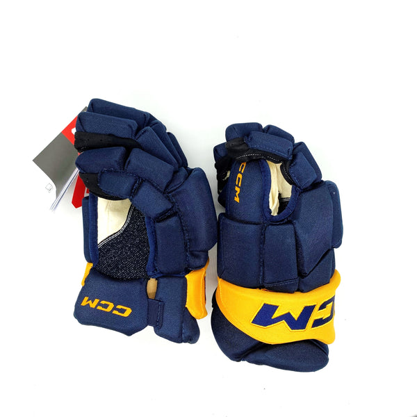 CCM HGJSCHLPP - OHL Pro Stock Glove (Navy/Yellow)