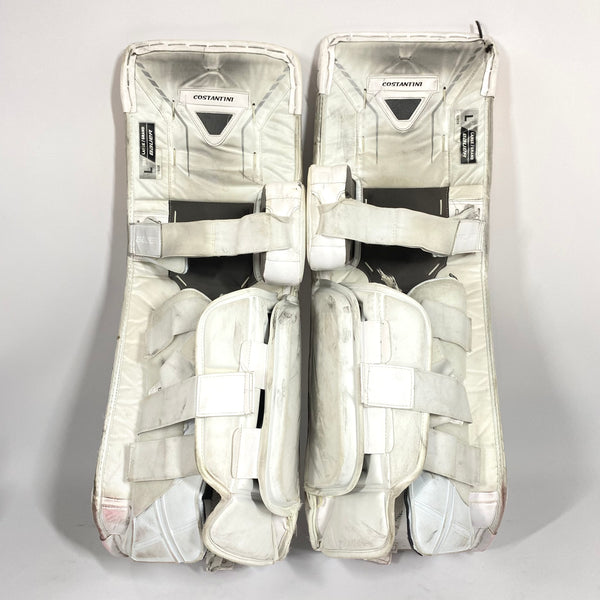 Bauer Vapor HyperLite - Pro Stock Goalie Full Set (White/Yellow/Black)