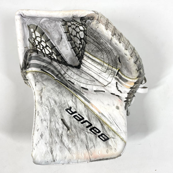 Bauer Vapor 2X Pro - Used Pro Stock Goalie Glove (White)