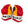 Load image into Gallery viewer, CCM HGJS - Used Pro Stock Glove (Red/Yellow)
