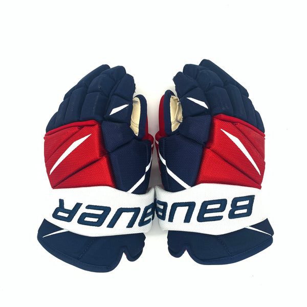 Bauer Vapor 2X Pro - Used NHL Pro Stock Glove - Washington Capitals - (Navy/Red/White)