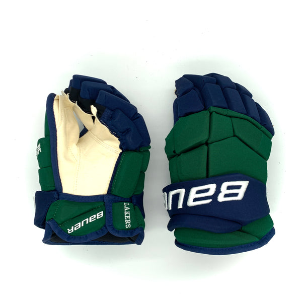 Bauer Supreme Ultrasonic - NCAA Pro Stock Glove (Green/Blue)