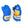 Load image into Gallery viewer, Sherwood Rekker Legend Pro - NHL Pro Stock Glove - St. Louis Blues (Blue/Yellow/Beige)
