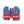 Load image into Gallery viewer, Used NHL Pro Stock Glove - CCM HG12 - Columbus Blue Jackets (NHL) - Matt Duchene (Blue/Red)
