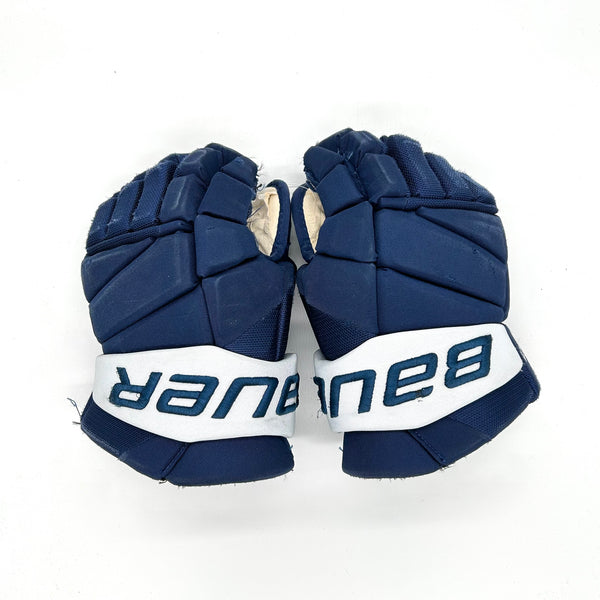 Bauer Vapor Hyperlite - Used Pro Stock Glove (Navy)