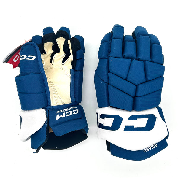 CCM HGTK - NHL Pro Stock Glove - Samuel Girard (Blue/White)