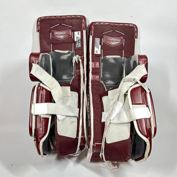 Bauer Supreme UltraSonic - Pro Stock Goalie Pads (Maroon)