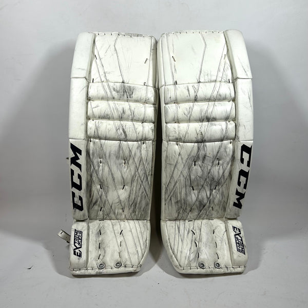 CCM Extreme Flex III - Pro Stock Senior Goalie Pads (White)