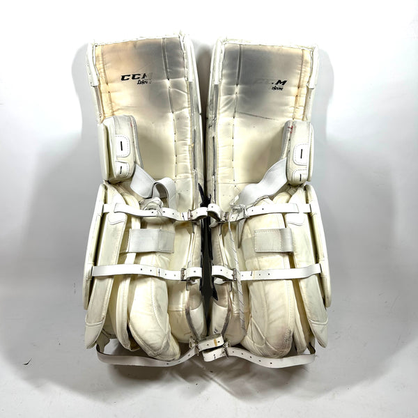 CCM Extreme Flex III - Pro Stock Senior Goalie Pads (White)