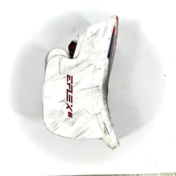 CCM Extreme Flex 6 - Used Goalie Blocker (Red/White/Blue)